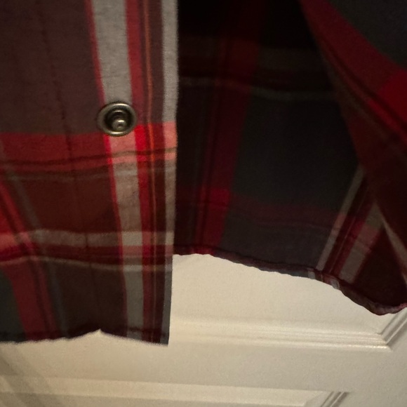 Men's The North Face Plaid Button Shirt Size Medium - Picture 9 of 10